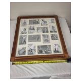 Wooden Multi-Purpose Jewelry and Photo Display Box with Frame