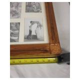 Wooden Multi-Purpose Jewelry and Photo Display Box with Frame