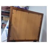 Wooden Multi-Purpose Jewelry and Photo Display Box with Frame