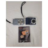 Set of 2 Kodak EasyShare Digital Cameras with User Guide