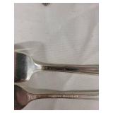 67-Piece Vintage Silverware Set with Tarnish Proof Chest