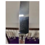 80-Piece Deluxe Stainless Steel Flatware Set in Wooden Case