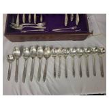 80-Piece Deluxe Stainless Steel Flatware Set in Wooden Case