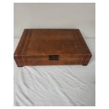 Vintage Silverware Set in Wooden Case - 43 Piece