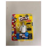 Set of 2 The Simpsons Action Figures - Dr. Hibbert & Professor Frink
