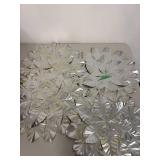 Set of 15 Silver Leaf Placemats