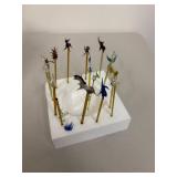 Handcrafted Miniature Glass Animals Collection