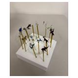 Handcrafted Miniature Glass Animals Collection