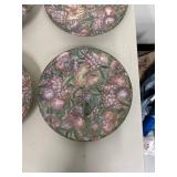Set of 4 Fruit Design Decorative Plates