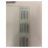 Kamenstein Cookbook Holder with Measurement Conversion Chart