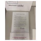 2011 Commemorative Presidential Print with Letters from Barack Obama and the DNC