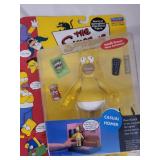 Lot of 6 Simpsons Interactive Action Figures with Voice Activation