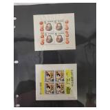 Collection of International Souvenir Stamp Sheets