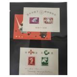 Collection of International Souvenir Stamp Sheets