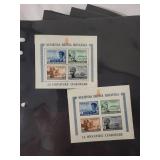 Collection of International Commemorative Stamp Sheets