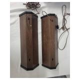 Pair of Vintage Black Light Fixtures with Fascinating Fluorescence Booklet