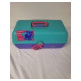 Colorful Portable Cosmetics Organizer with Mirror