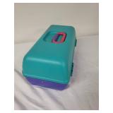 Colorful Portable Cosmetics Organizer with Mirror