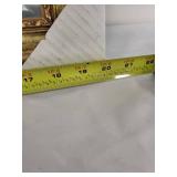 Framed Gold Mirror with Ornate Border Design