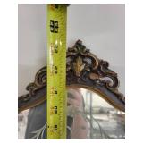 Collection of 3 Vintage Wall Art Pieces with Decorative Mirror and Framed Art