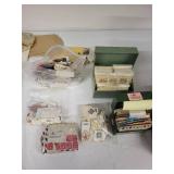 Large Collection of Vintage Postcards, Stamps, and Ephemera