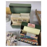Large Collection of Vintage Postcards, Stamps, and Ephemera