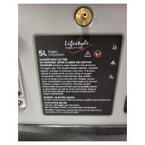 Lifestyle 5L Oxygen Concentrator with Soft-Touch Adult Nasal Oxygen Cannulas