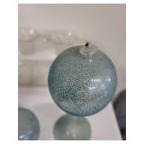 Assorted Decorative Glassware and Candleholder Collection