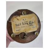 Vintage Vanity Set with Mirror, Morimura Hand Painted Tray, and Decorative Music Box