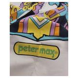 Vintage Peter Max Decorative Tablecloth