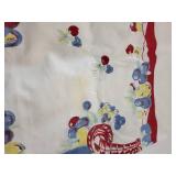 Vintage Peter Max Decorative Tablecloth