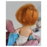 Lot of 5 Vintage Hasbro Dolly Darlings Dolls in Assorted Outfits