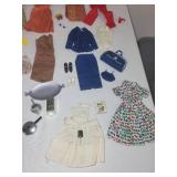 Vintage Barbie and Tammy Doll Clothing and Accessories Collection
