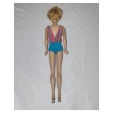 Pair of Vintage Barbie Dolls in Original Swimsuits