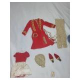 Vintage Barbie Clothing Collection with Accessories