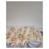Set of 2 Floral Patterned fabrics