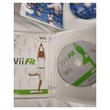 Collection of 8 Nintendo Wii Games with Gun Controller Accessory