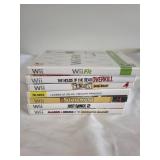 Collection of 8 Nintendo Wii Games with Gun Controller Accessory