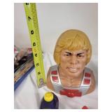 He-Man and Skeletor Collectible Coin Banks with Vintage Action Figures