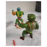 Set of 4 Vintage he-man Action Figures with Accessories