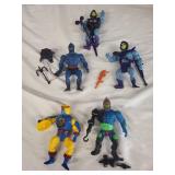 Set of 5 Vintage Masters of the Universe Action Figures