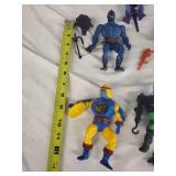 Set of 5 Vintage Masters of the Universe Action Figures