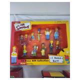 Collection of The Simpsons Toys and Ornaments - 10-Piece Gift Set, Figures, and More