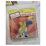 Collection of The Simpsons Toys and Ornaments - 10-Piece Gift Set, Figures, and More