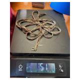 Lot of 3 Vintage Braided Gold Tone Necklaces