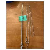 Vintage Coro Bracelet and Sterling Silver Necklace Set