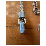 Vintage Coro Bracelet and Sterling Silver Necklace Set