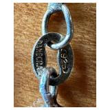 Vintage Coro Bracelet and Sterling Silver Necklace Set