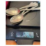 Set of 5 Vintage Sterling Silver Teaspoons by A.S. Co