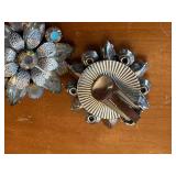 Vintage Iridescent Aurora Borealis Jewelry Set